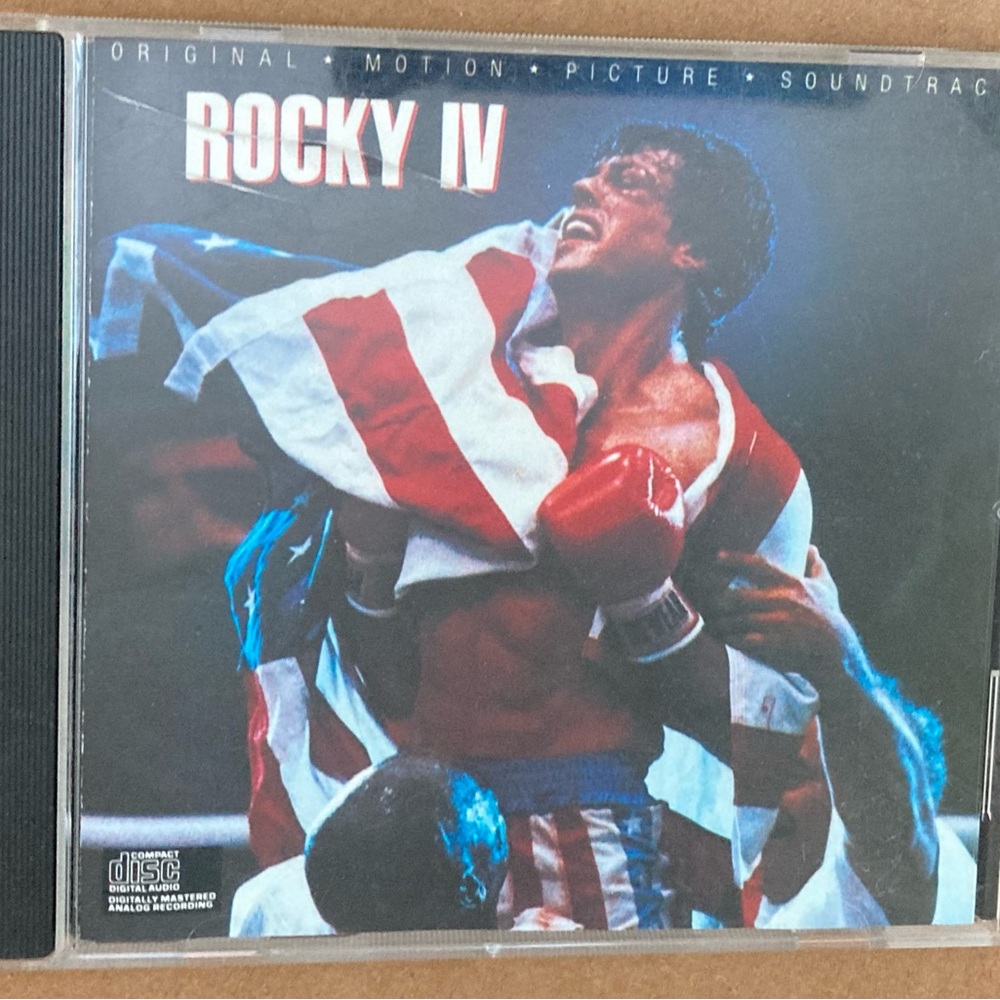 Rocky IV Movie CD Music Stallone Rocky Original Motion Picture Sound Tracks
